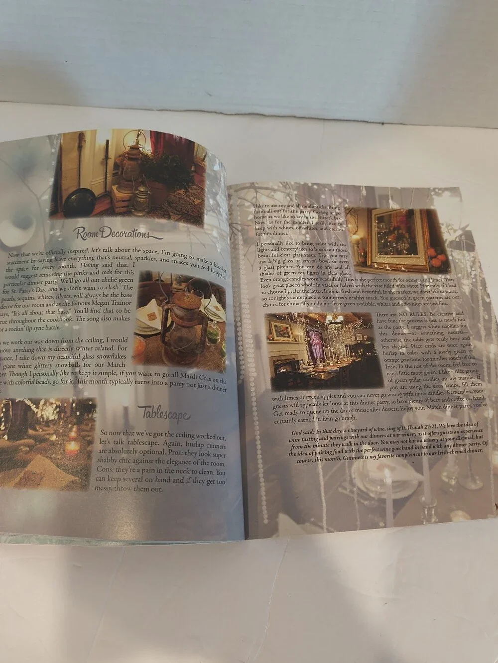 Farm to Table Fabulous Recipe Cookbook by Kimberly Storm Ritter 2018 Entertain